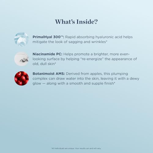 Beverly Hills MD Quench + Hydrate Daily Gel Moisturizer- Visibly Smooth, Plump, Hydrate Face & Neck for Wrinkles, Sagging- Skin Smoothing & Re-Energizing- Visibly Reduce Signs of Aging w/Niacinamide