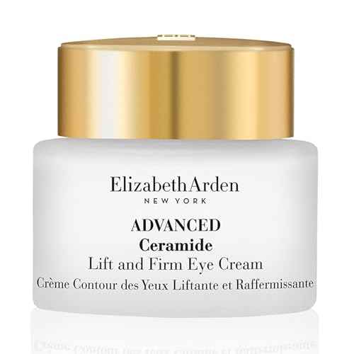 Elizabeth Arden Advanced Ceramide Lift and Firm Eye Cream, Moisturizing Formula for Reducing Undereye Wrinkles, Puffiness and Crow's Feet, 0.5 Oz