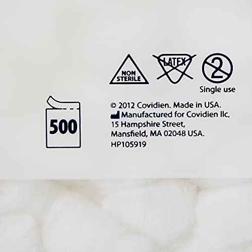 Kendall/Covidien Prepping Cotton Ball, 500 Count