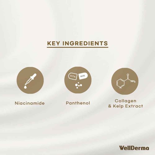 WELLDERMA Sapphire Collagen Impact Hydrogel Fitting Mask, 25g x 16 Sheets – Hydrating & Firming Micro-Hole Sheet Mask with Collagen Water 850,294ppm, Niacinamide & Peptides