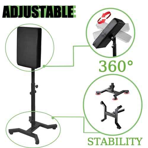 Tattoo Arm Rest - Beoncall Tattoo armrest and Legrest Stand 360¡ÆAdjustable Armrest Foldable Legrest Leather Pad Thick Sponge Stable Base for Tattoo Studio Tattoo Artists