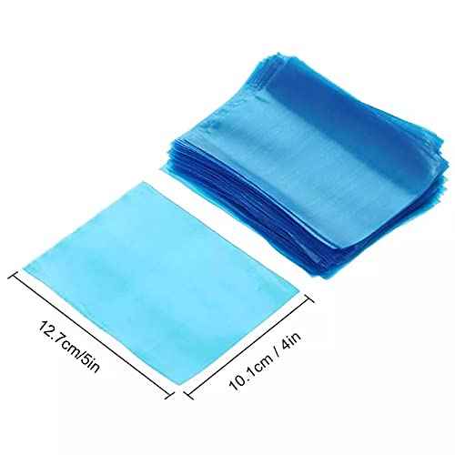 Machine Covers - Yangna 200Pcs Machine Bags Disposable Machine Sleeves Blue Plastic Machine Covers Bags