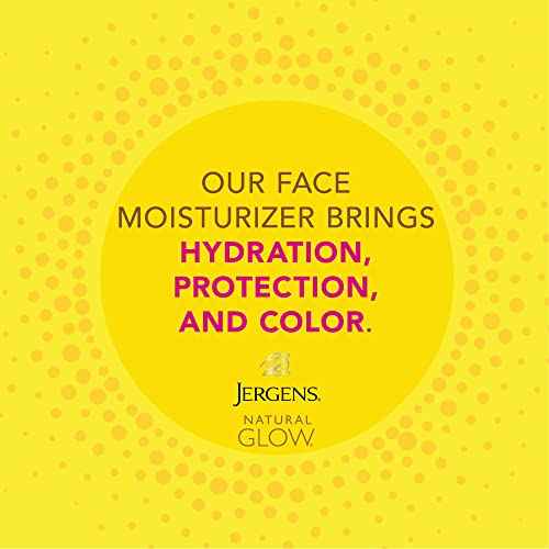 Jergens Natural Glow Daily Facial Moisturizer, Fair to Med 2 fl oz (59 ml)