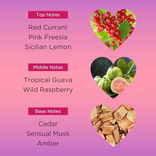Bebe Love Body Mist - Body Spray for Women - Floral Fruity Fragrance Mist - Romantic Scent with Sicilian Lemon, Redcurrant, and Pink Freesia - 8.4 oz