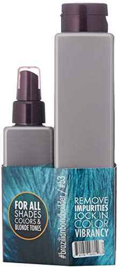 B3 Brazilian Bondbuilder Color Care Shampoo & Conditioner with Color Lock,28.75 fl oz.(3 Count)