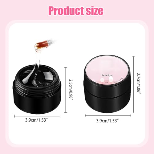 Nail Repair Protection Gel, 2025 Upgraded Nail Repair Gel for Damaged Nails, Instant Cracked Nail Repair Kit for Split Natural Nails, Easy Quick Fix Strengthening Treatment Cuticle Care (1 Pcs)