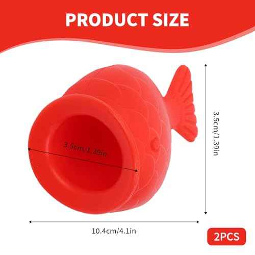 2 Pcs Lip Plumper Device, Reusable Long-lasting Fish Shape Lip Plumper Tool