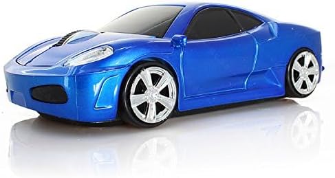 2.4Ghz Wireless Car Shape Mouse 3D Optical Gaming Mice USB Mini Receiver for PC Laptop Computer