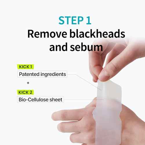 ilso Natural MILD Clear Nose Patch/Blackhead Remover for Nose/Targets PORES & PIMPLES/Facial Skin Care/Dermatologist Approved/Korean Skin Care to Absorb Acne Nose GUNK (5 PCS)
