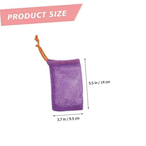 32pcs Soap Foaming Net Pouches for Bar Soap Storage Drawstring Bath Bags for and Easy Drying for Bathroom Travel