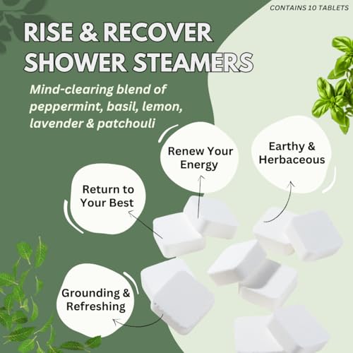 Aromatherapy Shower Steamers with Essential Oils, Made in The USA Shower Bombs, Shower Bomb Aromatherapy, Relaxing Gifts for Women, Spa Day Gifts, Birthday Gifts, Shower Bath Bombs