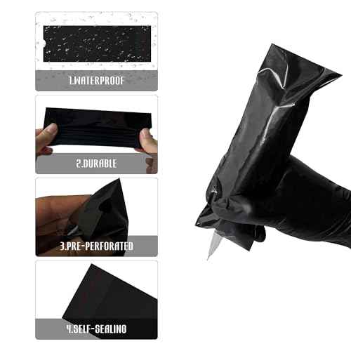 Large Self Sealing Pen Covers 100Pcs Waterproof Thickened Tattoo Bags 7Inch for Pen Machine Accessories