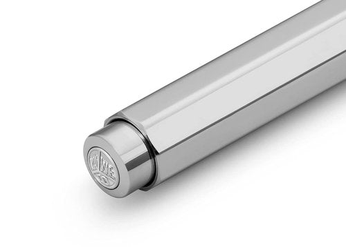 Kaweco AL SPORT Ball Pen Raw I Retractable Ballpoint Pen in Classic Design with Standard D1 Refills I Aluminium Ball Pen 13cm