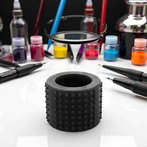 Black Tattoo Supply Food Grade Silicone Tattoo Grip Cover Dia 25xH30mm for Grip Pen Accessories Supply Supplies£¨3.7cm*3cm£©