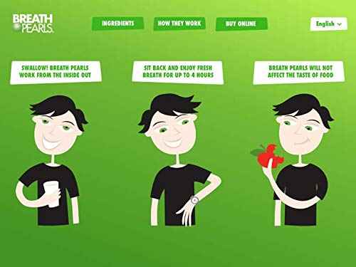 Breath Pearls Original 150 Softgels x 6 Pack (900 Softgels) - Freshens Bad Breath Mints