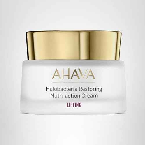 AHAVA Halobacteria Restoring Nutri-Action Cream - Anti-Aging, Ultra-Nourishing for stressed, mature & lacklustre skin, lifts, smoothes & restores luminosity, with Osmoter Hamamelis & Shea, 1.7 Fl.Oz