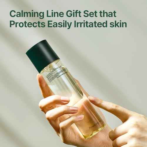 Pyunkang Yul Calming Line Gift Box Set-Korean Facial Skin Care Essential for Daily Moisturizing with Toner, Serum, Cream, Vegan & Cruelty Free Stocking Stuffer Christmas Holiday New Year gift set