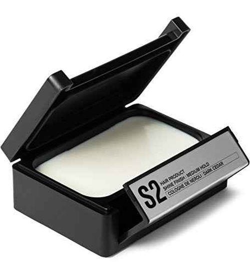 PATRICKS | S2 Shine Pomade | Medium Hold Styling Product | Thickening Paste | For All Hair Control | Travel Size | 75g