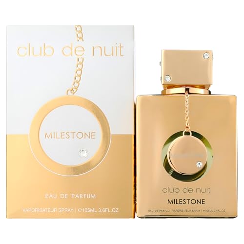 Armaf Club De Nuit Milestone for Unisex Eau de Parfum Spray, 3.6 Ounce