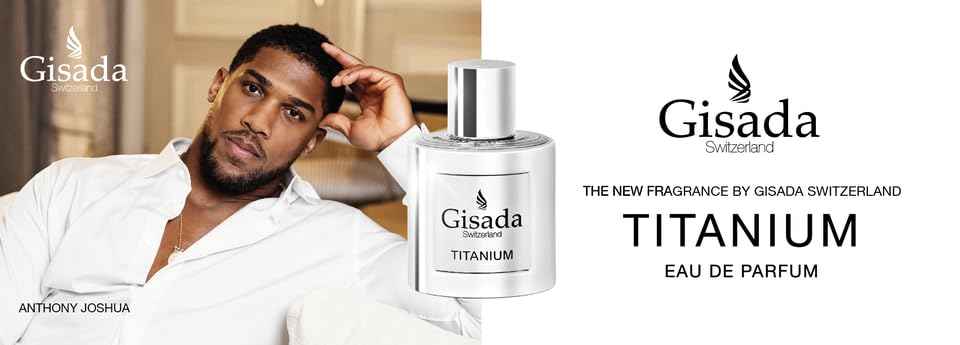 Gisada Switzerland - Titanium | Eau de Parfum for Men | 1.7 fl oz (50ml) | Spicy, Amber, Warm, and Woody Notes | Long-Lasting Scent | Perfume & Cologne