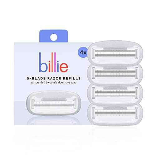 Billie Women¡¯s Razor Refill Blades ? 4 Count (Pack of 1)