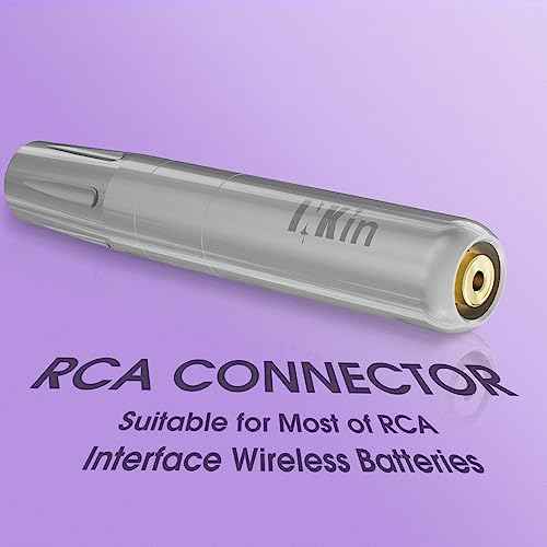 INKin Tattoo Gun for Beginners, Permanent Makeup Rotary Tattoo Machine Liner and Shaders (TH014 Silver)