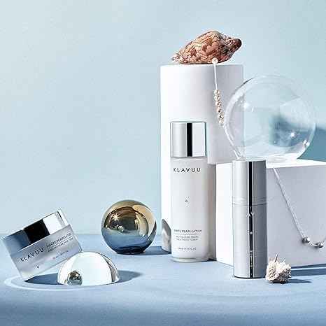 KLAVUU PEARLSATION Enriched Pearl Eye Cream – Face Moisturizer, Niacinamide, Enhances Skin Elasticity, Dark Circles Under Eye Treatment with Anti-Aging Hydration, Korean Skin Care (0.68oz/20ml)