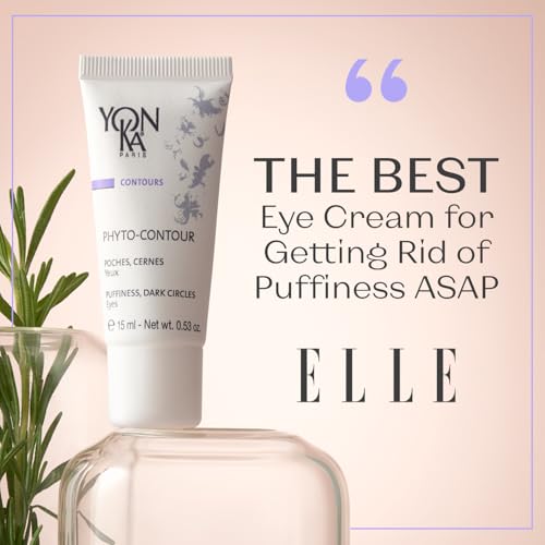 Yonka Phyto-Contour | Anti-Aging Eye Cream with Rosemary Extract | Reduces Puffiness & Dark Circles | For All Skin Types and Paraben-Free | 0.5 fl oz