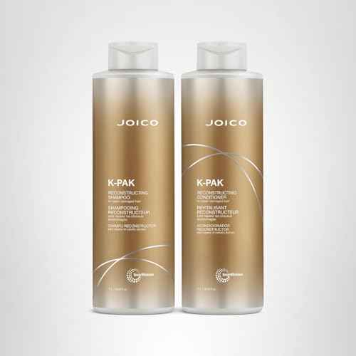 Joico K-PAK Daily Shampoo & Conditioner Set to Repair Damage, 33.8-Ounce