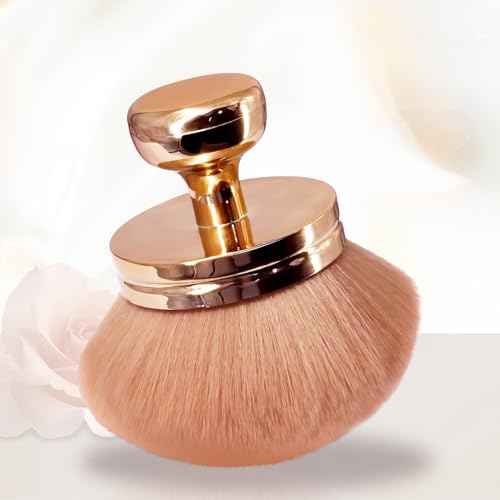 2 Pack Extra Large Body Makeup Brush for Self Tanner, 3 Inch Wide Self Tanning Blend Brush - Soft Synthetic Hair for Powder, Foundation, Blusher, Bronzer (with Bonus Pouch)