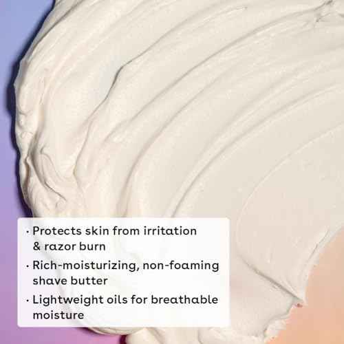 eos Cashmere Skin Collection Shave Butter- Vanilla Cashmere Scented, Non-Foaming eos Shaving Cream, 7 fl oz