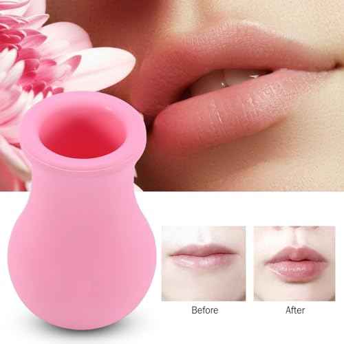 Lip Plumping Device, Soft Silicone Lips Enhancer Plumper Tool, Portable Lip Plumper Enhancer Device Makes Your Lip Looks More Full