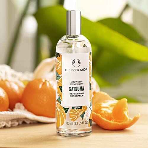 The Body Shop Satsuma Body Mist ? Refreshes and Cools with a Citrus Scent ? Vegan ? 3.3 oz
