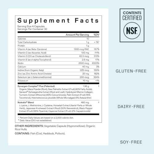 Nutrafol Women's Balance Hair Growth Supplements, Ages 45 and Up, Clinically Proven for Visibly Thicker Hair and Scalp Coverage, Dermatologist Recommended - 1 Month Supply