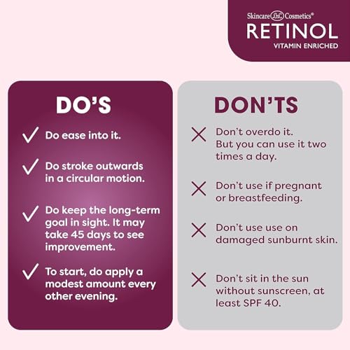 Retinol Anti-Aging Hand Cream ? The Original Retinol Brand For Younger Looking Hands ?Rich, Velvety Conditions & Protects Skin, Nails & Cuticles ? Vitamin A Minimizes Age¡¯s Effect on Skin
