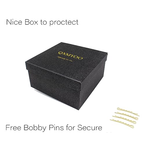 QXMYOO Large Wedding Crowns Cubic Zirconia Sweet 16 Birthday Prom Quinceanera Tiaras for Women CZ Crystal Bridal Headpieces