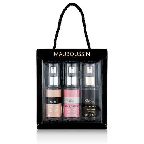 Mauboussin - Pour Elle Body Mist Set 3x50ml (3x1.7 Fl Oz) : Pour Elle, Elixir & Rose