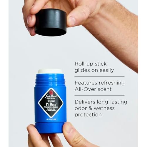 Jack Black Body Collection Set for Men - Mens Body Wash, Pit Boss Men's Deodorant, Body Lotion, Grooming Kit