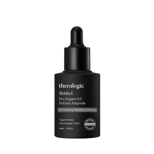 Theralogic RetinA Pro Expert 0.3% Retinal + Vegan PDRN Recovery Ampoule - Advanced Anti-Aging & Skin Repair for Wrinkles, Fine Lines, and Firmness