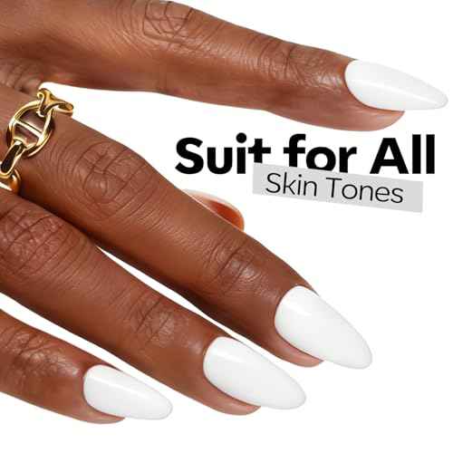 modelones Gel Nail Polish White Gel Polish Solid Nail Poish Soak Off Pastel U V White Art Design Salon DIY Manicure 15 ML