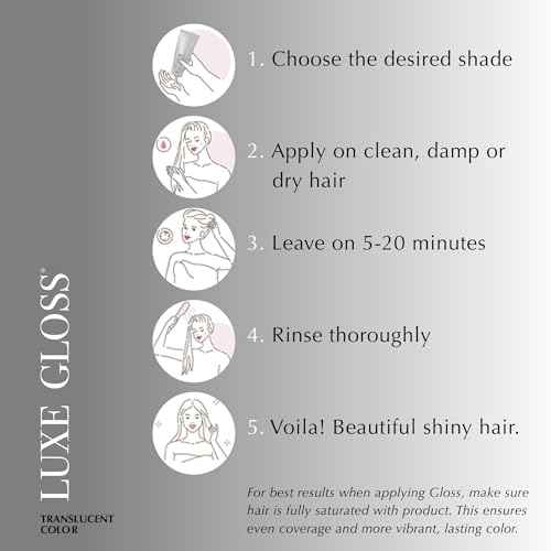 ECRU New York LUXE GLOSS Hair Gloss for Enhanced Color and Glass-Like Shine