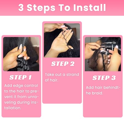 WOWANGEL Human Braiding Hair For Boho Braids 100g,100% Unprocessed Brazilian Virgin Hair, 12A Deep Wave Knotless Bohemian Bundles, Curly Hair Extensions,2 Bundles,Auburn Brown(30),24 Inch