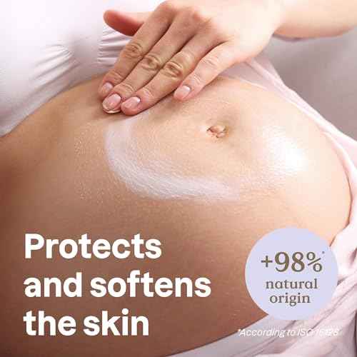 ATTITUDE Pregnancy Nourishing Body Cream, EWG Verified, Dermatologically Tested, Plant and Mineral-Based, Vegan Maternity Products, Argan Oil, 8 Fl Oz