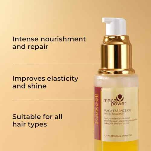 Karseell Collagen Hair Treatment Deep Repair Conditioning, Hair Mask Argan Oil Set for Dry Damaged Hair All Hair Types 16.9floz + 1.69floz