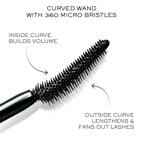 Lanc?me Lash Id?le Lash-Lifting & Volumizing Mascara - Black Mascara for Instant Volume, Length & Lift - Smudge Proof & Up To 24H Wear - Black
