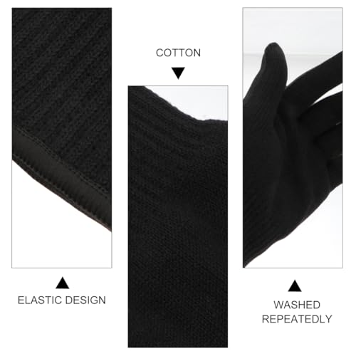 MERRYHAPY Heat Resistant Curling Gloves 3-Pack Insulated Hair Styling Mitts for Safe Use with Curling Irons and Flat Irons Protect Hands from Burns during Hair Styling at Home or Salon
