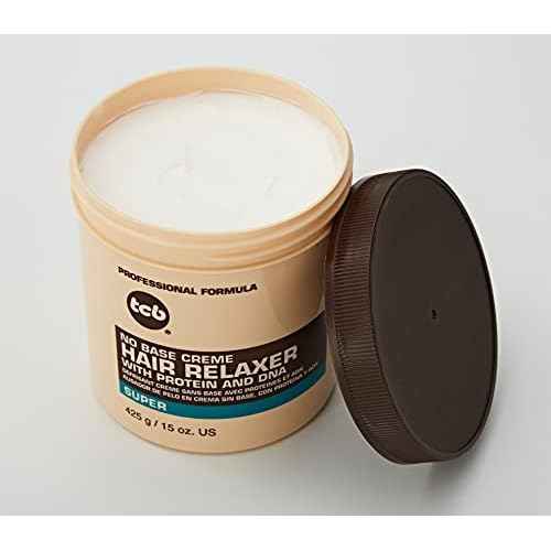 TCB No Base Creme Hair Relaxer with Protein and DNA Super 15.oz