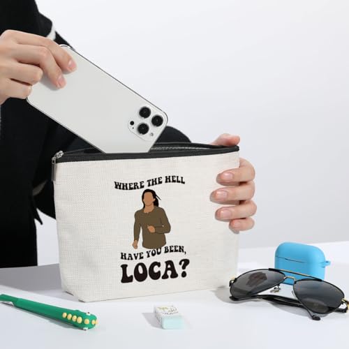 ZHAMEN N Funny Twilight Merch Makeup Bag Where The Hell Have You Been Inspired Twilight Gifts TV Show Merchandise for Women Fans Teens Girls Daughter Friends Her Nurse Graduation Birthday Friendship