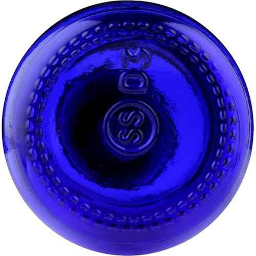 Whole Foods Market, Blue Glass Bottle with Dropper Cap, 2 Fl Oz