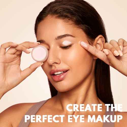 imakeupnow Eyeshadow Primer Base Long-Lasting Cream Eye Makeup Primer Matte, Waterproof Eye Base for Vibrant, Eyeshadow Concealer For All Skin Type, 0.35oz/count